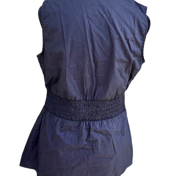 ALYX size S sleeveless  jacket /vest.  Black, elastic waist, 4 front pockets - Picture 3 of 5